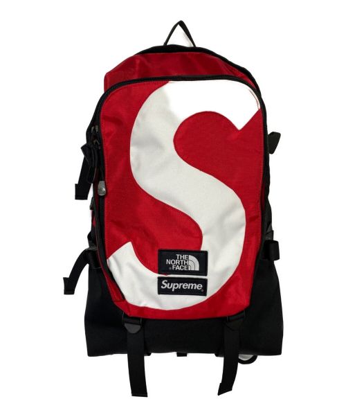THE NORTH FACE（ザ ノース フェイス）THE NORTH FACE (ザ ノース フェイス) SUPREME (シュプリーム) S Logo Expedition Backpack レッドの古着・服飾アイテム