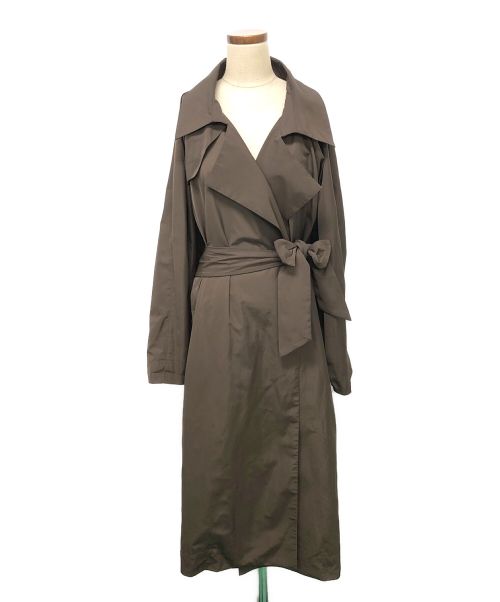 KALLMEYER（カルメイヤー）KALLMEYER (カルメイヤー) TRENCH コート ブラウン サイズ:-の古着・服飾アイテム