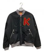 KENZOケンゾー）の古着「bomber jacket」｜ブラック