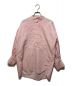 TSURU by MARIKO OIKAWA（ツルバイマリコオイカワ）の古着「パールボタンバンドカラーシャツ」｜ピンク