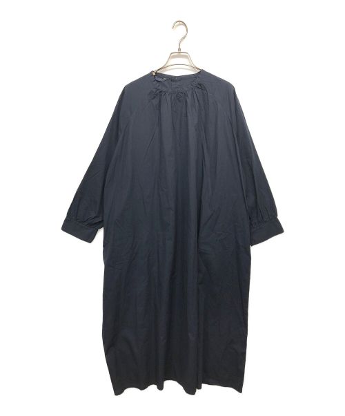 ichi（イチ）ichi (イチ) バックボタンギャザーワンピース ブラック サイズ:表記無しの古着・服飾アイテム