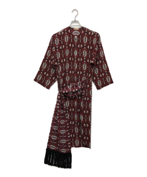 NEHERA（ネヘラ）NEHERA (ネヘラ) シルクワンピース ブラウン サイズ:36の古着・服飾アイテム