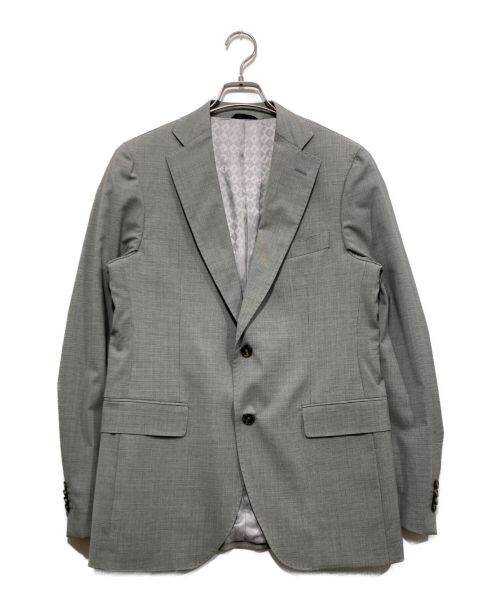 TMB（ティーエムビー）TMB (ティーエムビー) テーラードジャケット グレー サイズ:48の古着・服飾アイテム