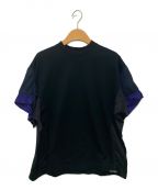 TOGA PULLAトーガ プルラ）の古着「Cupra jersey T-shirt」｜ブラック