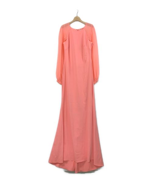 badgley mischka（バッジェリーミシュカ）badgley mischka (バッジェリーミシュカ) ロングドレス ピンク サイズ:6の古着・服飾アイテム