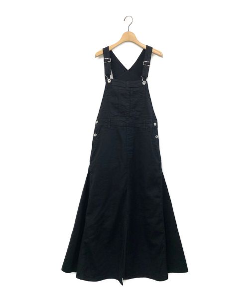 Plage（プラージュ）Plage (プラージュ) アサメンオーバーオールスカート ブラック サイズ:36の古着・服飾アイテム