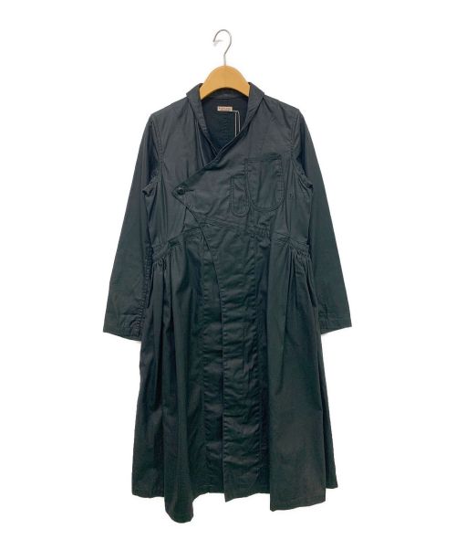 KAPITAL（キャピタル）KAPITAL (キャピタル) シャツワンピース ブラック サイズ:XSの古着・服飾アイテム