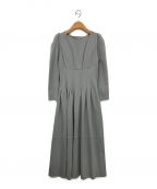 HER LIP TOハーリップトゥ）の古着「Marylebone Midi Dress」｜グレー