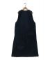 Midi-Umi (ミディウミ) Vネックジャンパースカート ネイビー サイズ:-：6800円