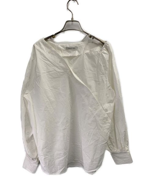 CAPRICIEUX LE'MAGE（カプリシューレマージュ）CAPRICIEUX LE'MAGE (カプリシューレマージュ) アシメシャツ ホワイト サイズ:FREEの古着・服飾アイテム