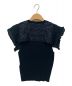 TOGA PULLA (トーガ プルラ) Sheer knit top ブラック サイズ:38：26800円
