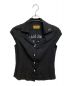 Hysteric Glamour（ヒステリックグラマー）の古着「GIRL WASTED刺繍 コンパクトボウリングシャツ」｜ブラック