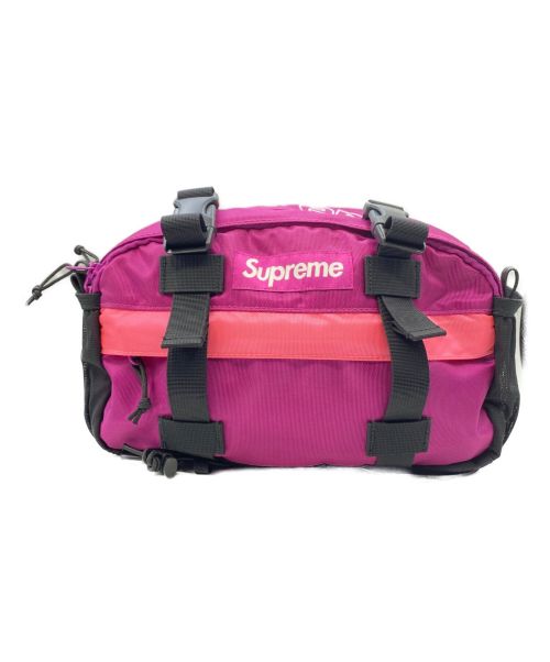 SUPREME（シュプリーム）SUPREME (シュプリーム) Waist Bag パープル×ピンク サイズ:-の古着・服飾アイテム