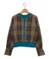 Ameri VINTAGE（アメリヴィンテージ）の古着「CHEERFUL CHECK TOP」｜ブラウン