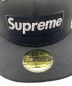 中古・古着 New Era (ニューエラ) SUPREME (シュプリーム) Box Logo Mesh Back New Era Cap ブラック サイズ:56.8cm：11800円