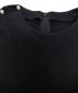 中古・古着 LE CIEL BLEU (ルシェルブルー) パールディテールジャージードレス ブラック サイズ:36：6800円