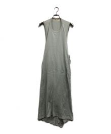 THE SHINZONE（ザ シンゾーン）の古着「CREPE WEAVE DRESS/クレープ　ウェーブ　ドレス」｜ミント