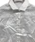 NARA CAMICIE (ナラカミーチェ) コットンツイル肩レース半袖シャツ ホワイト サイズ:1：5800円
