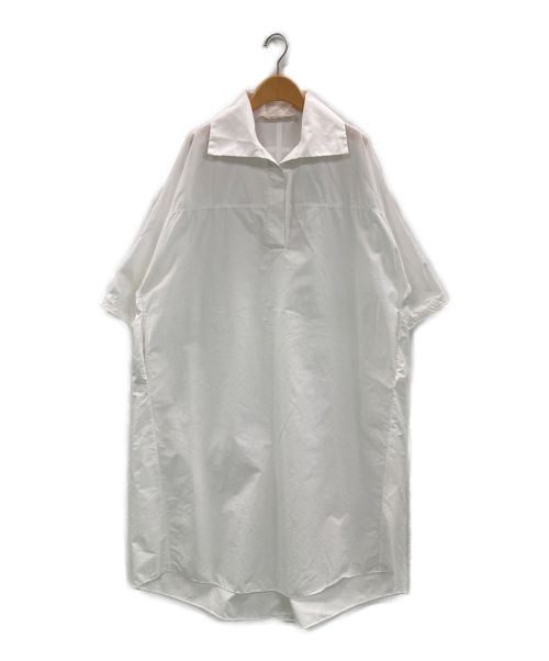 MARNI（マルニ）MARNI (マルニ) スキッパーカラーシャツワンピース ホワイト サイズ:38の古着・服飾アイテム