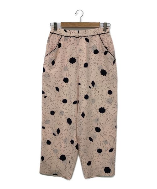 MARNI（マルニ）MARNI (マルニ) シルクイージーパンツ ピンク サイズ:42の古着・服飾アイテム