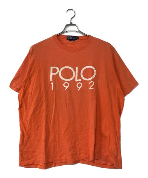 POLO RALPH LAUREN（ポロ・ラルフローレン）POLO RALPH LAUREN (ポロ・ラルフローレン) 1992 Summer Tシャツ オレンジ サイズ:Lの古着・服飾アイテム