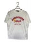 DSQUARED2（ディースクエアード）の古着「Pizza T-shirt」｜ホワイト
