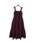 Her lip to（ハーリップトゥ）の古着「Double Bow Summer Long Dress」｜ボルドー