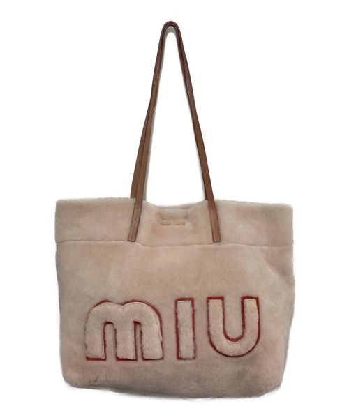 MIU MIU（ミュウミュウ）MIU MIU (ミュウミュウ) ムートントートバッグの古着・服飾アイテム