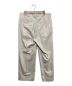 YAECA (ヤエカ) CHINO CLOTH PANTS CREASED SLIM アイボリー サイズ:34：5800円