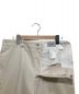 中古・古着 YAECA (ヤエカ) CHINO CLOTH PANTS CREASED SLIM アイボリー サイズ:34：5800円