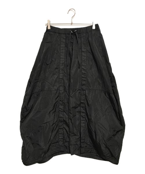nagonstans（ナゴンスタンス）nagonstans (ナゴンスタンス) Old Nylon バルーンスカート ブラック サイズ:Mの古着・服飾アイテム