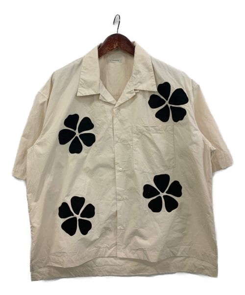 CLESSTE（クレスト）CLESSTE (クレスト) BAEMA T BOA Flower shirt アイボリー サイズ:-の古着・服飾アイテム