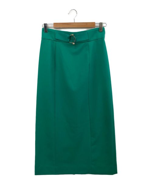 ANAYI（アナイ）ANAYI (アナイ) タイトスカート グリーン サイズ:38の古着・服飾アイテム