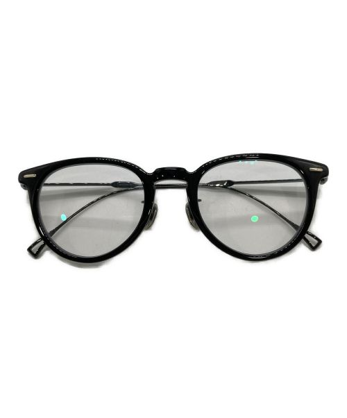 ISSEY MIYAKE（イッセイミヤケ）ISSEY MIYAKE (イッセイミヤケ) 金子眼鏡 (カネコメガネ) 眼鏡 ブラックの古着・服飾アイテム