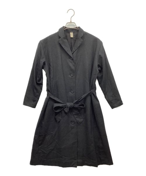 FRANCJOUR（フランジュール）FRANCJOUR (フランジュール) ロングコート ブラック サイズ:-の古着・服飾アイテム