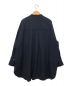 SACRA (サクラ) ウール混タキシードシャツ ブラック サイズ:38：3480円