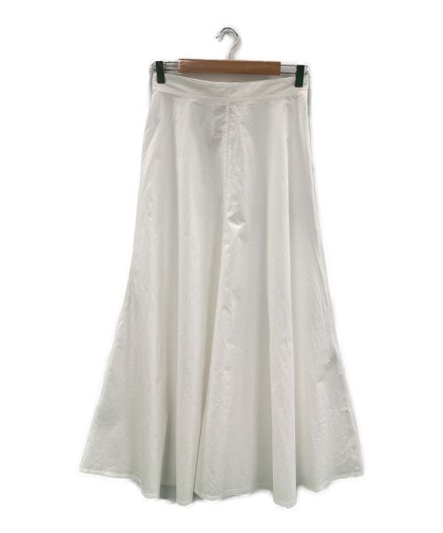 DEUXIEME CLASSE（ドゥーズィエム クラス）Deuxieme Classe (ドゥーズィエム クラス) Flared スカート ホワイト サイズ:36の古着・服飾アイテム