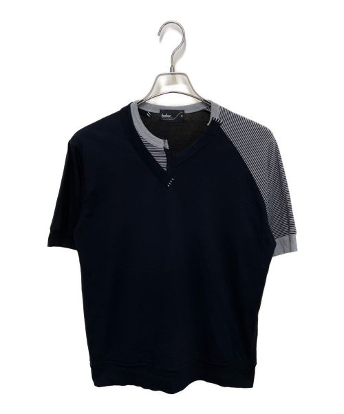KOLOR（カラー）KOLOR (カラー) DOCKING CUTSEW ブラック サイズ:1の古着・服飾アイテム