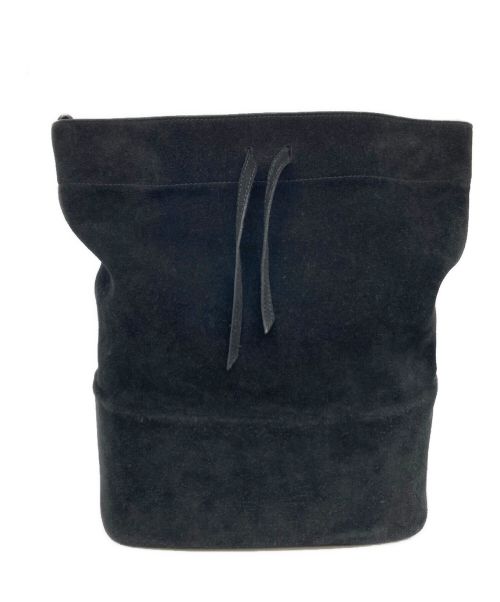 CELINE（セリーヌ）CELINE (セリーヌ) Suede Bucket Shoulder Bag(スエードバケットショルダーバッグ) ブラックの古着・服飾アイテム