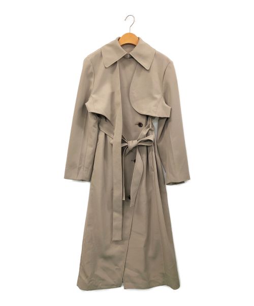 LE CIEL BLEU（ルシェルブルー）LE CIEL BLEU (ルシェルブルー) Convertible Trench Coat ベージュ サイズ:36の古着・服飾アイテム
