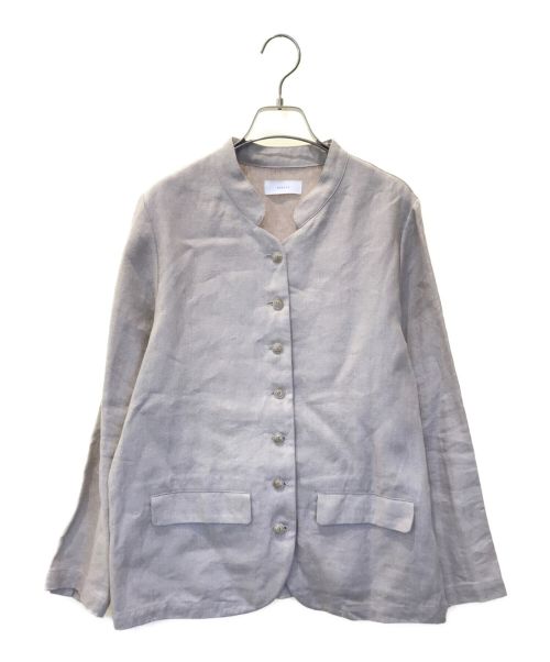 KAGURE（カグレ）kagure (カグレ) Herdmans Linen Jacket ベージュ サイズ:Freeの古着・服飾アイテム