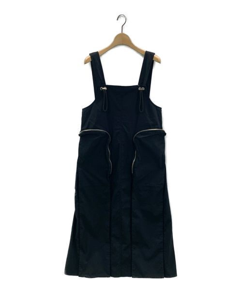 Cynical（シニカル）CYNICAL (シニカル) ドロストショルダージャンパースカート ブラック サイズ:2の古着・服飾アイテム