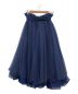 la belle Etude (ラベルエチュード) ボリュームロングチュール×オーガンジースカート ネイビー サイズ:FREE：4800円