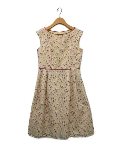 TOCCA（トッカ）TOCCA (トッカ) TRUMPET FLOWERドレス イエロー サイズ:6の古着・服飾アイテム