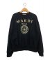 Mardi Mercredi（マルディメクルディ）の古着「プリントスウェット」｜ブラック