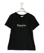 repettoレペット）の古着「ロゴTシャツ」｜ブラック