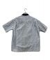 Special Guest K.K (スペシャル ゲスト) SG Stripe Fabric Short Sleeve Shirt/半袖シャツ/オープンカラーシャツ ライトブルー サイズ:M：20000円