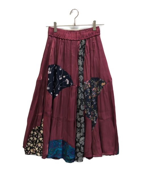 YEAH RIGHT!（イェーライト）YEAH RIGHT! (イェーライト) リメイクスカート ピンク サイズ:01の古着・服飾アイテム