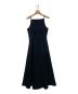 L'AUBE BLANC（ローブブラン）の古着「Open Back Jacquard Dress」｜ブラック