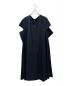 Maison Margiela (メゾンマルジェラ) POPLIN RANDOM PLEATS DECORTICE DRESS ブラック サイズ:38：50000円